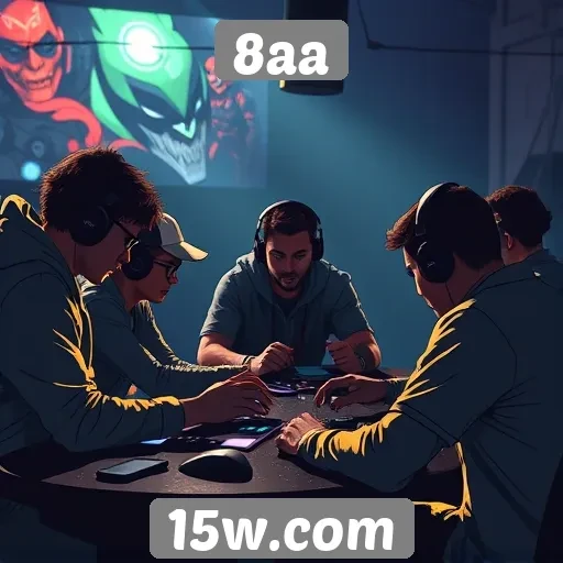 Impacto da comunidade gamer no site 8aa